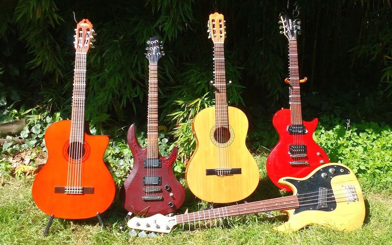 Various Kite Guitars