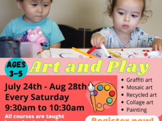 Art and Play Flier